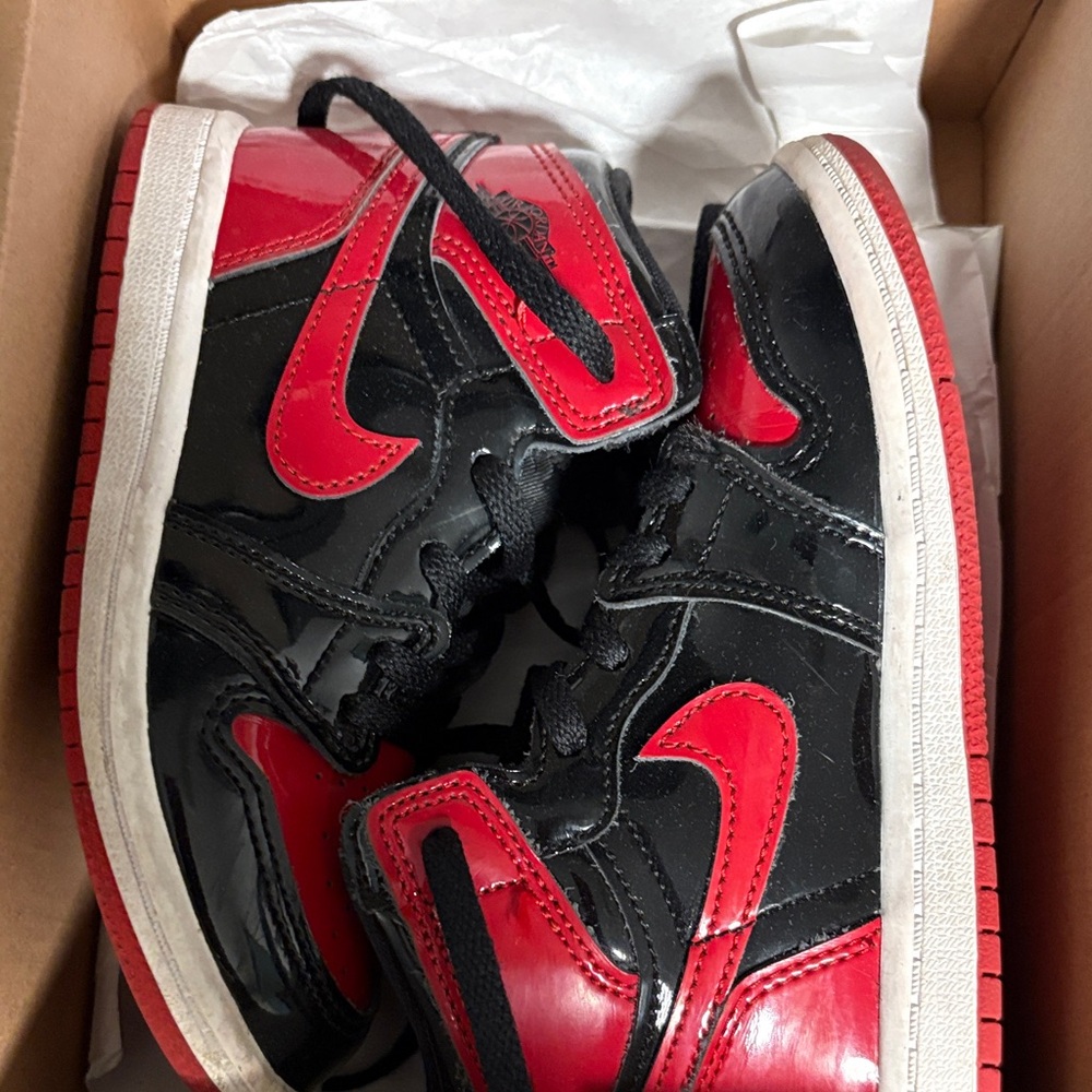 Kids Red and Black Sneakers